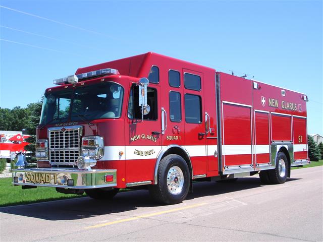New Glarus, WI Fire Truck