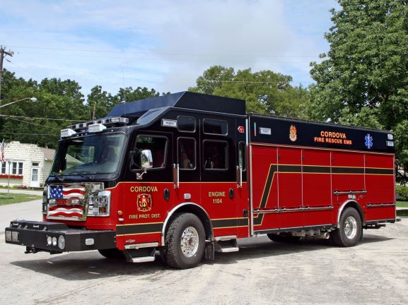 Rosenbauer Fire Truck - Cordova, IL