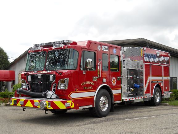 Rosenbauer Fire Truck - Countryside, IL
