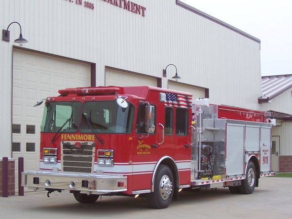 Rosenbauer Fire Truck - Fennimore, WI