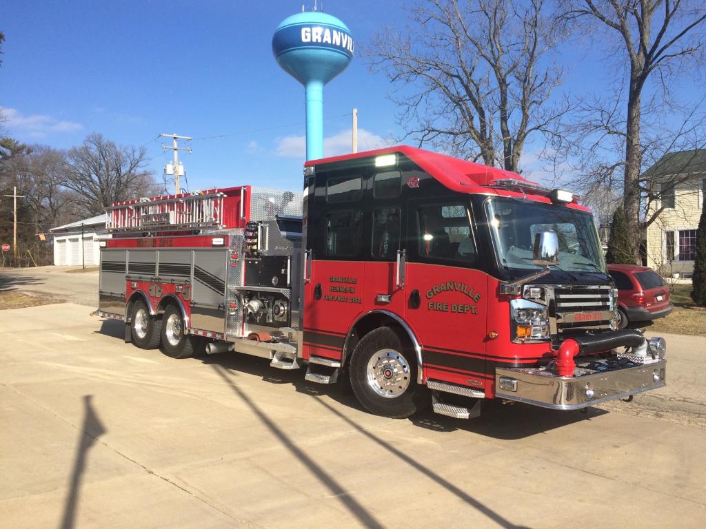 Rosenbauer Fire Truck - Granville Hennepin, IL