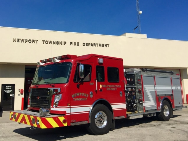 Newport Twp., IL Rosenbauer Fire Truck