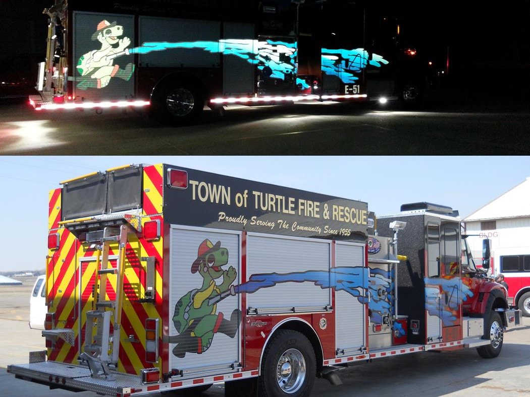 Turtle Twp., WI Rosenbauer Fire Truck 