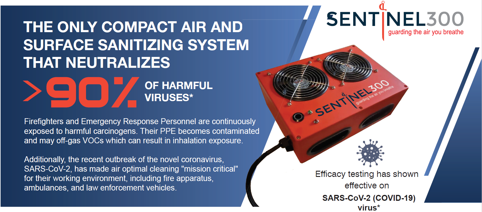 Sentinel 300 Sanitizing System