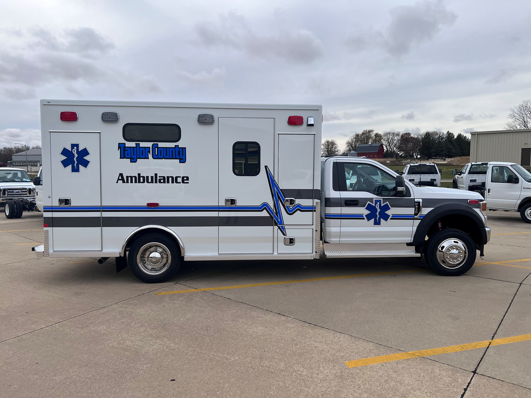 2022 Life Line Superliner Type 1, Taylor County Ambulance, WI