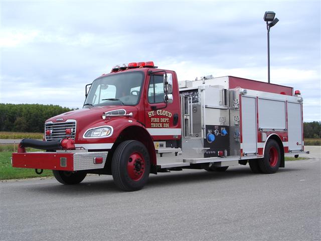 St. Cloud, WI Rosenbauer Fire Truck 